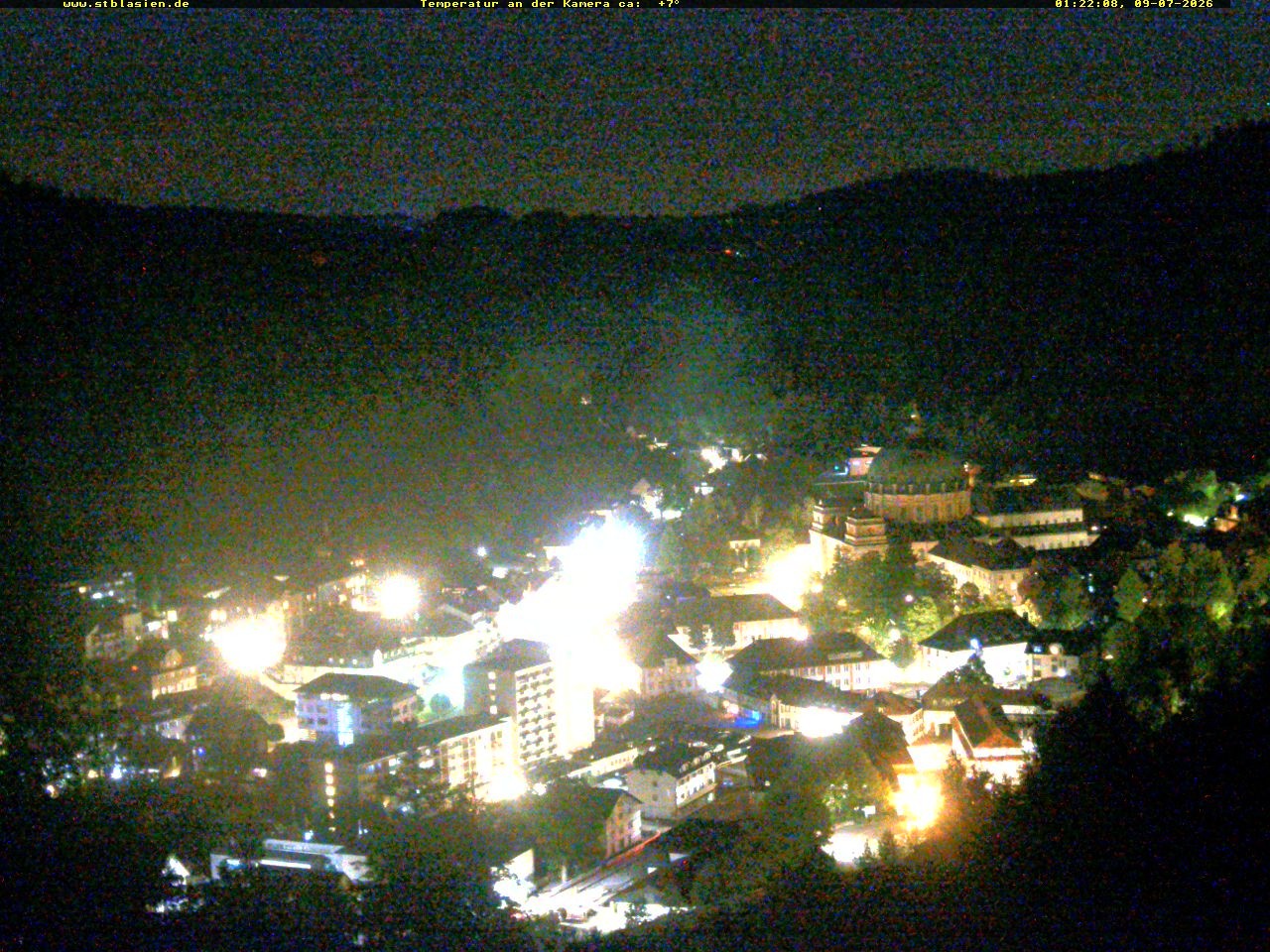 Archiv Foto Webcam Schwarzwald: St. Blasien