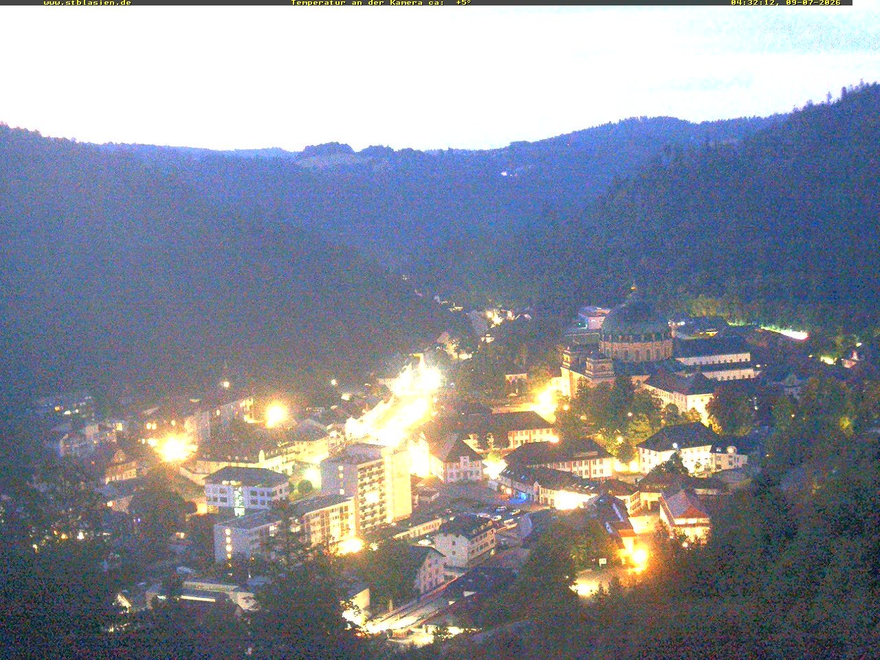 Archiv Foto Webcam Schwarzwald: St. Blasien