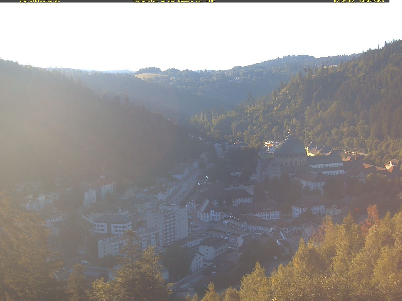 Archiv Foto Webcam Schwarzwald: St. Blasien