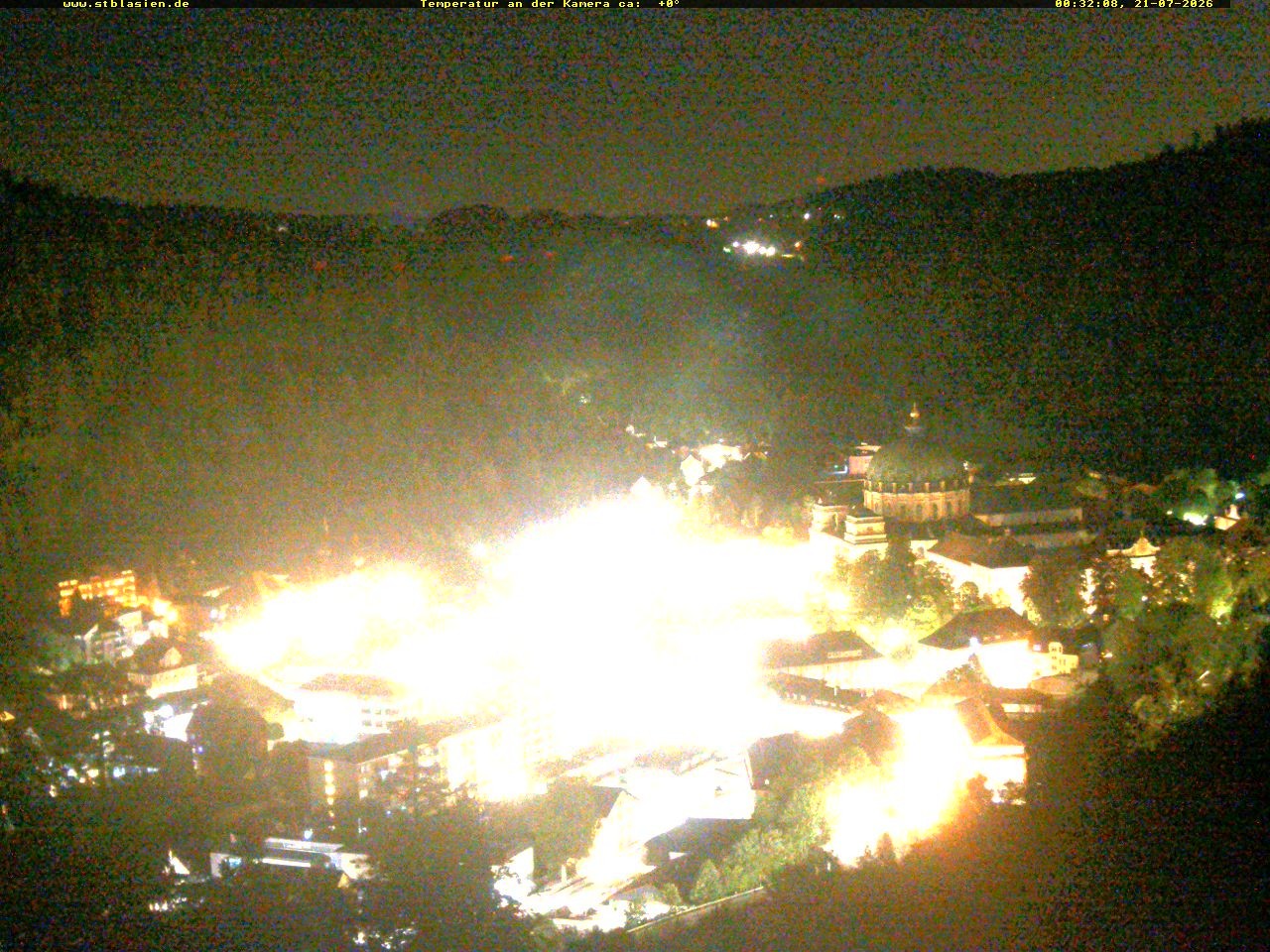 Archiv Foto Webcam Schwarzwald: St. Blasien