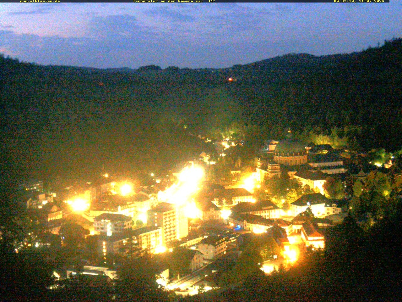 Archiv Foto Webcam Schwarzwald: St. Blasien