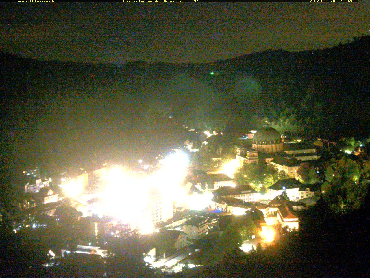 Archiv Foto Webcam Schwarzwald: St. Blasien