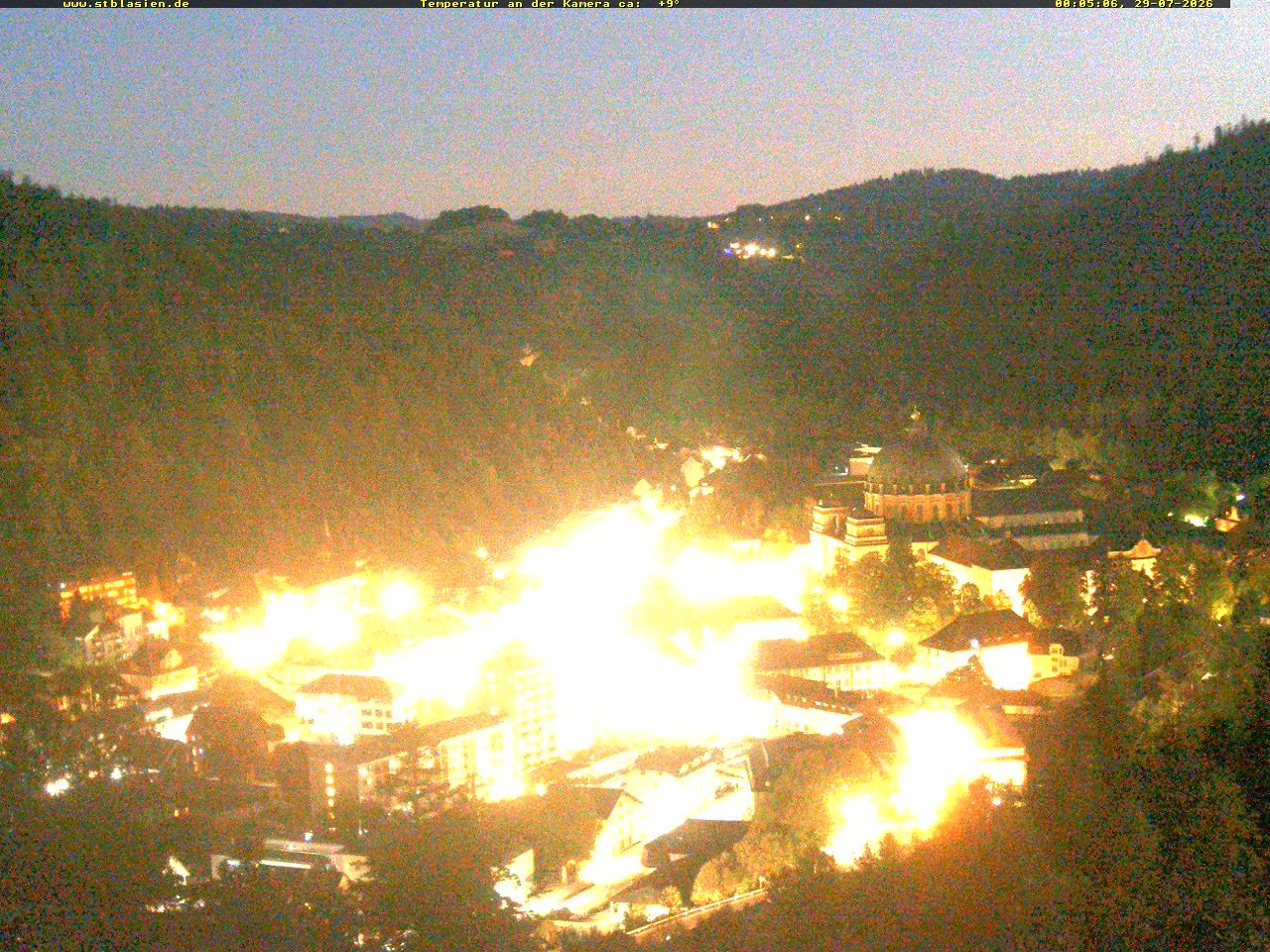 Archiv Foto Webcam Schwarzwald: St. Blasien