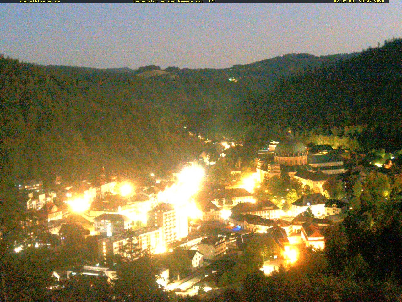 Archiv Foto Webcam Schwarzwald: St. Blasien
