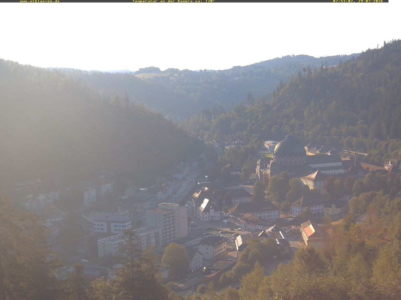 Archiv Foto Webcam Schwarzwald: St. Blasien
