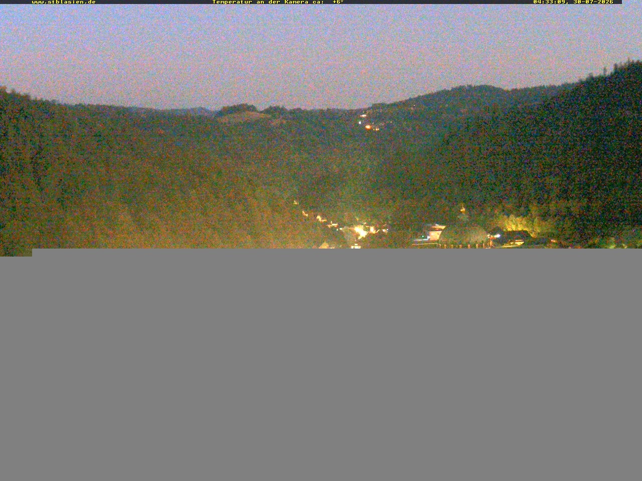 Archived image Webcam Black Forest: St. Blasien