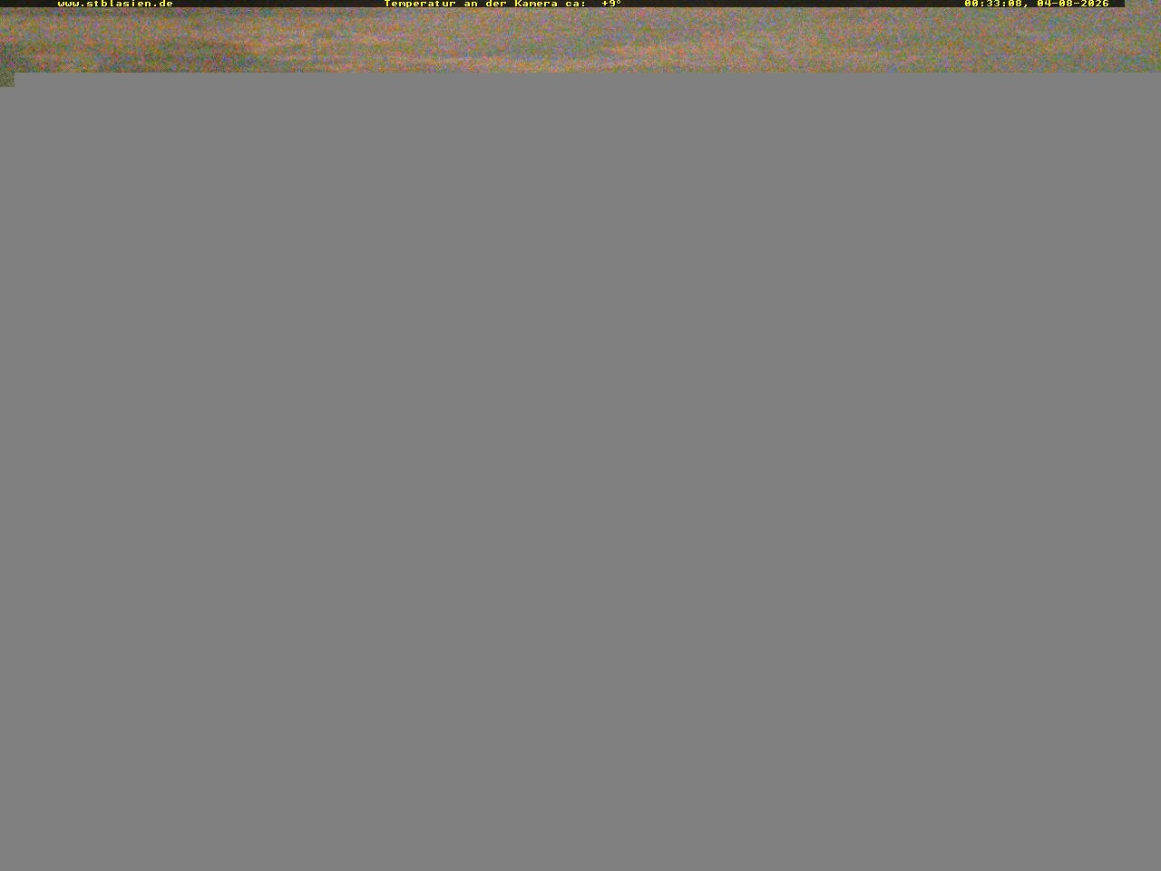 Archiv Foto Webcam Schwarzwald: St. Blasien