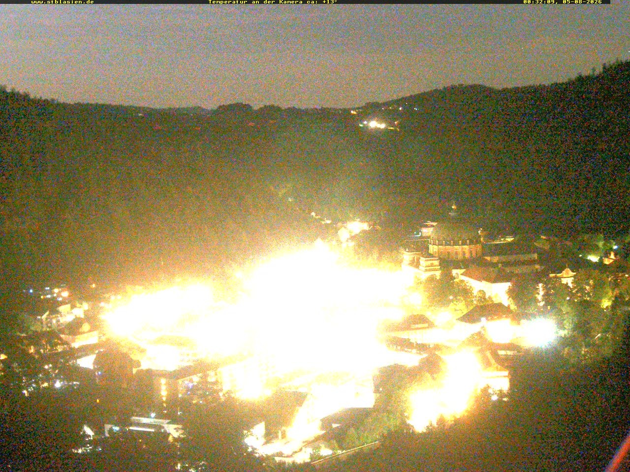 Archiv Foto Webcam Schwarzwald: St. Blasien