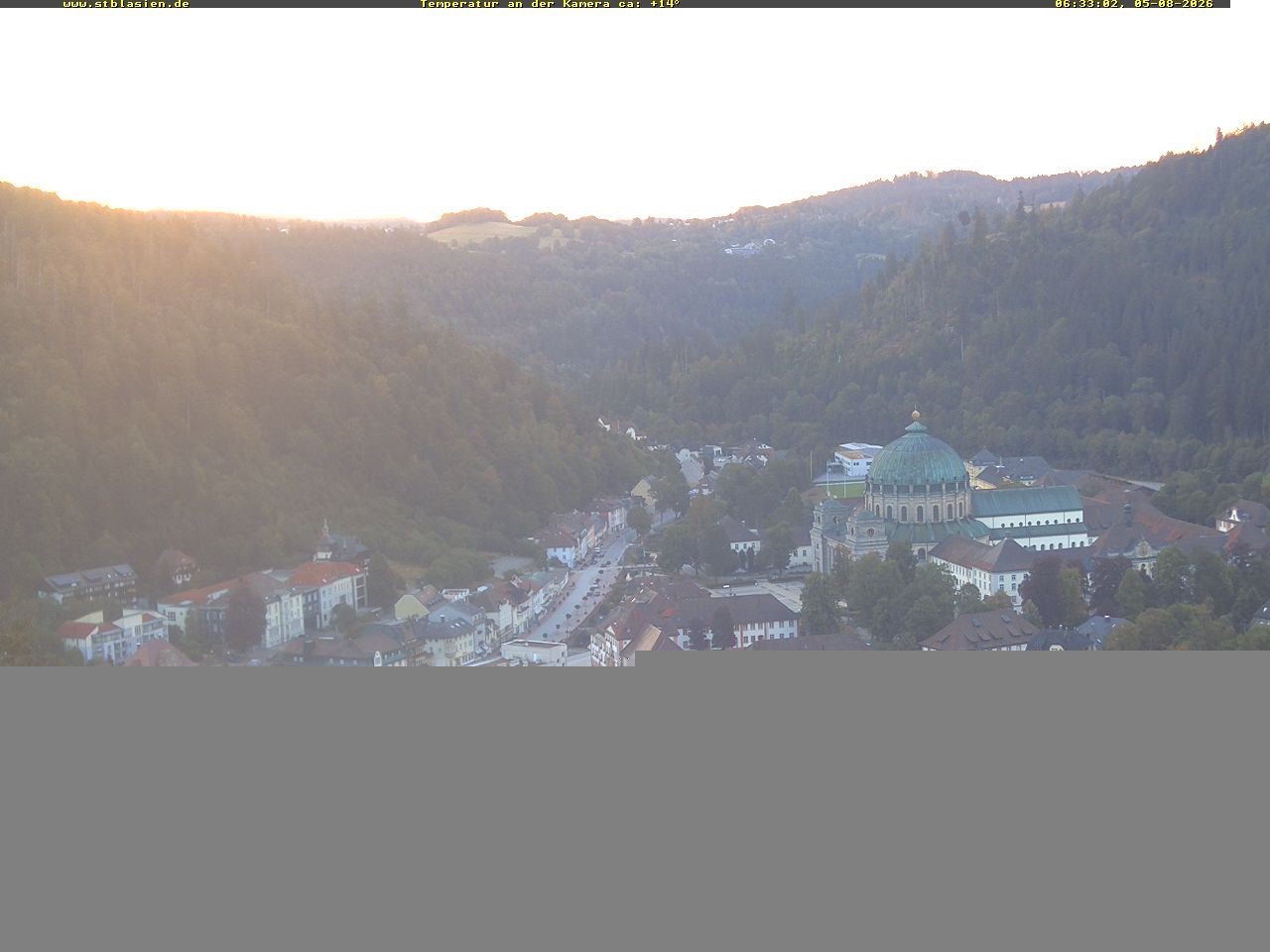 Archiv Foto Webcam Schwarzwald: St. Blasien
