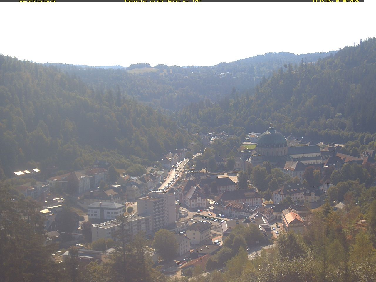 Archiv Foto Webcam Schwarzwald: St. Blasien
