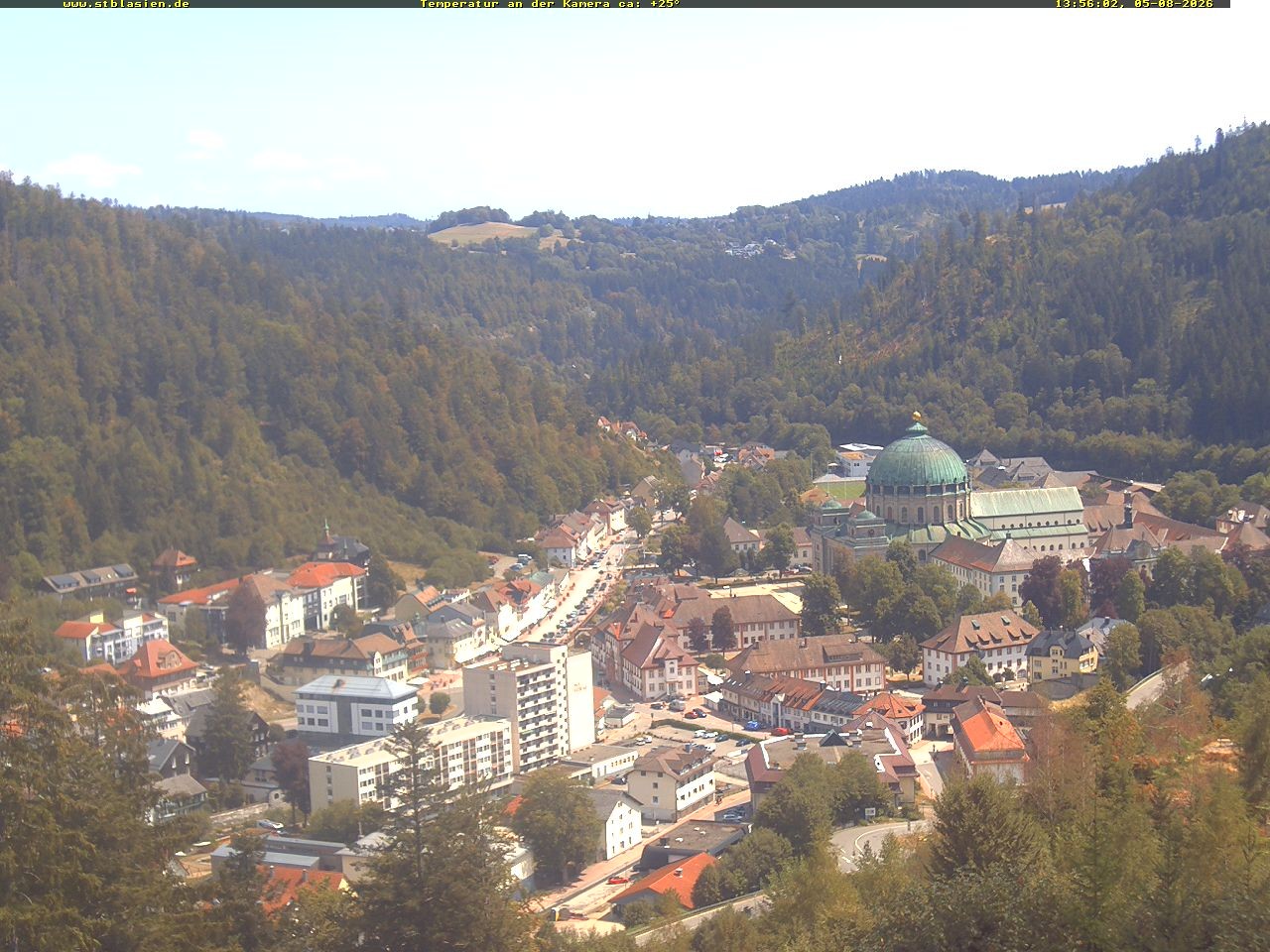 Archiv Foto Webcam Schwarzwald: St. Blasien