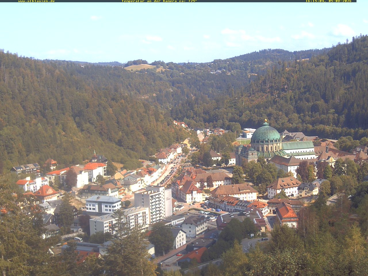 Archiv Foto Webcam Schwarzwald: St. Blasien