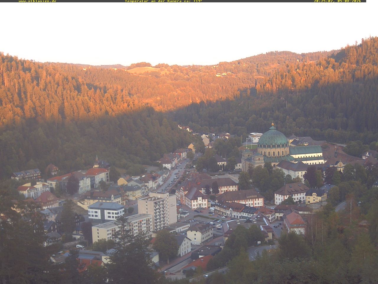 Archiv Foto Webcam Schwarzwald: St. Blasien