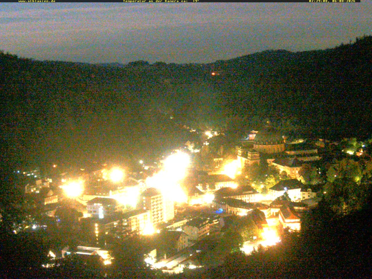 Archiv Foto Webcam Schwarzwald: St. Blasien