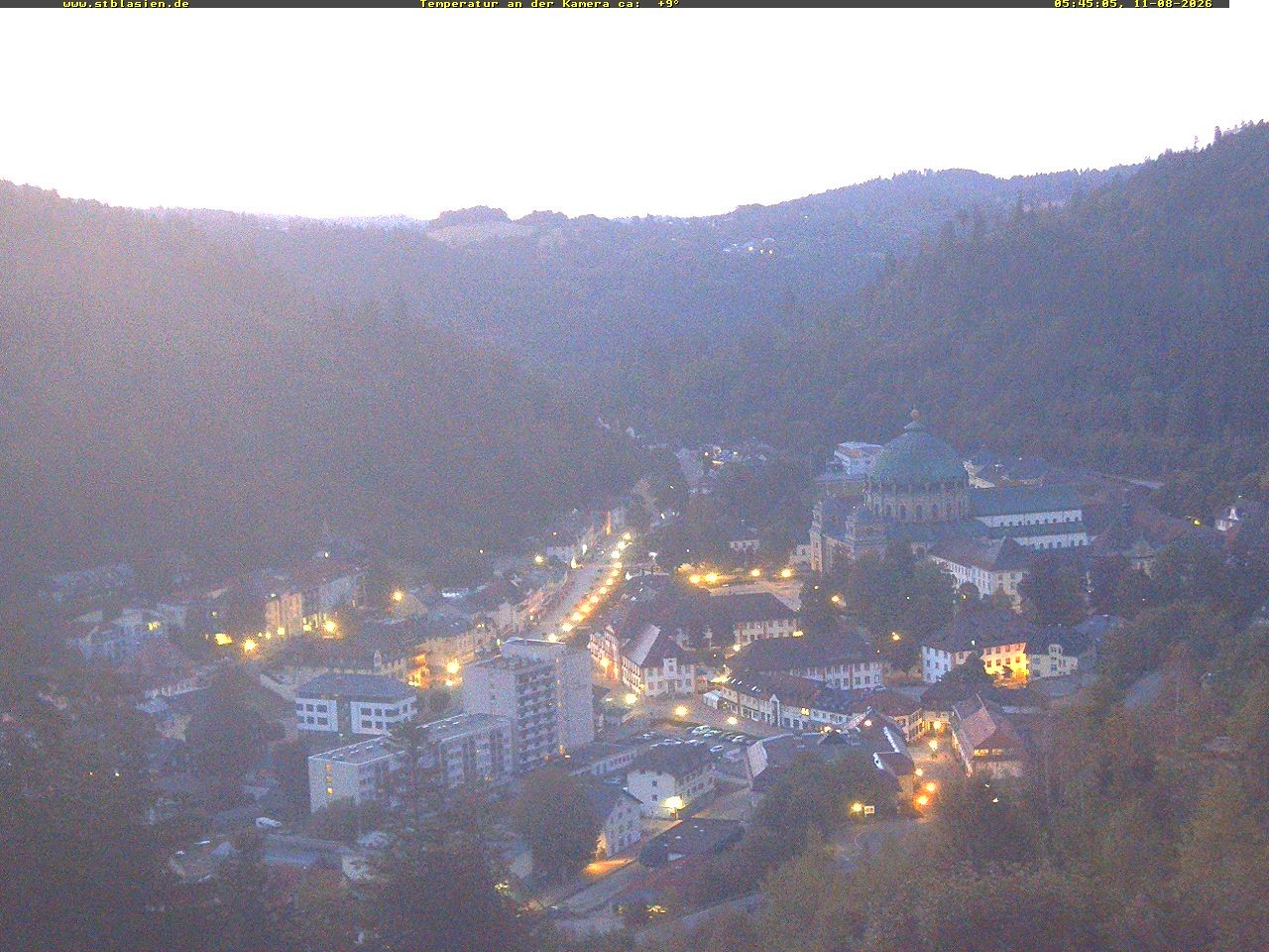 Archiv Foto Webcam Schwarzwald: St. Blasien