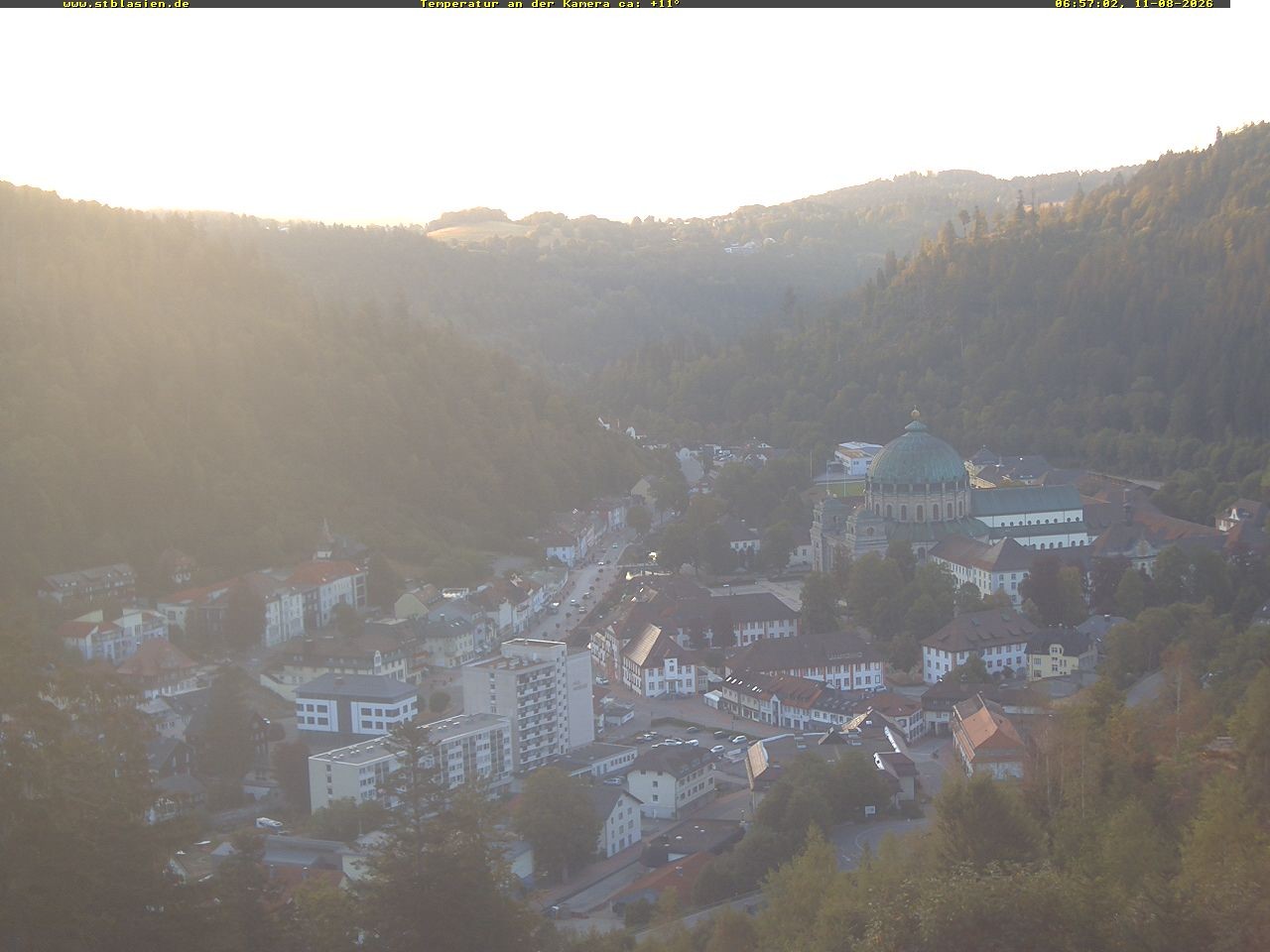 Archiv Foto Webcam Schwarzwald: St. Blasien