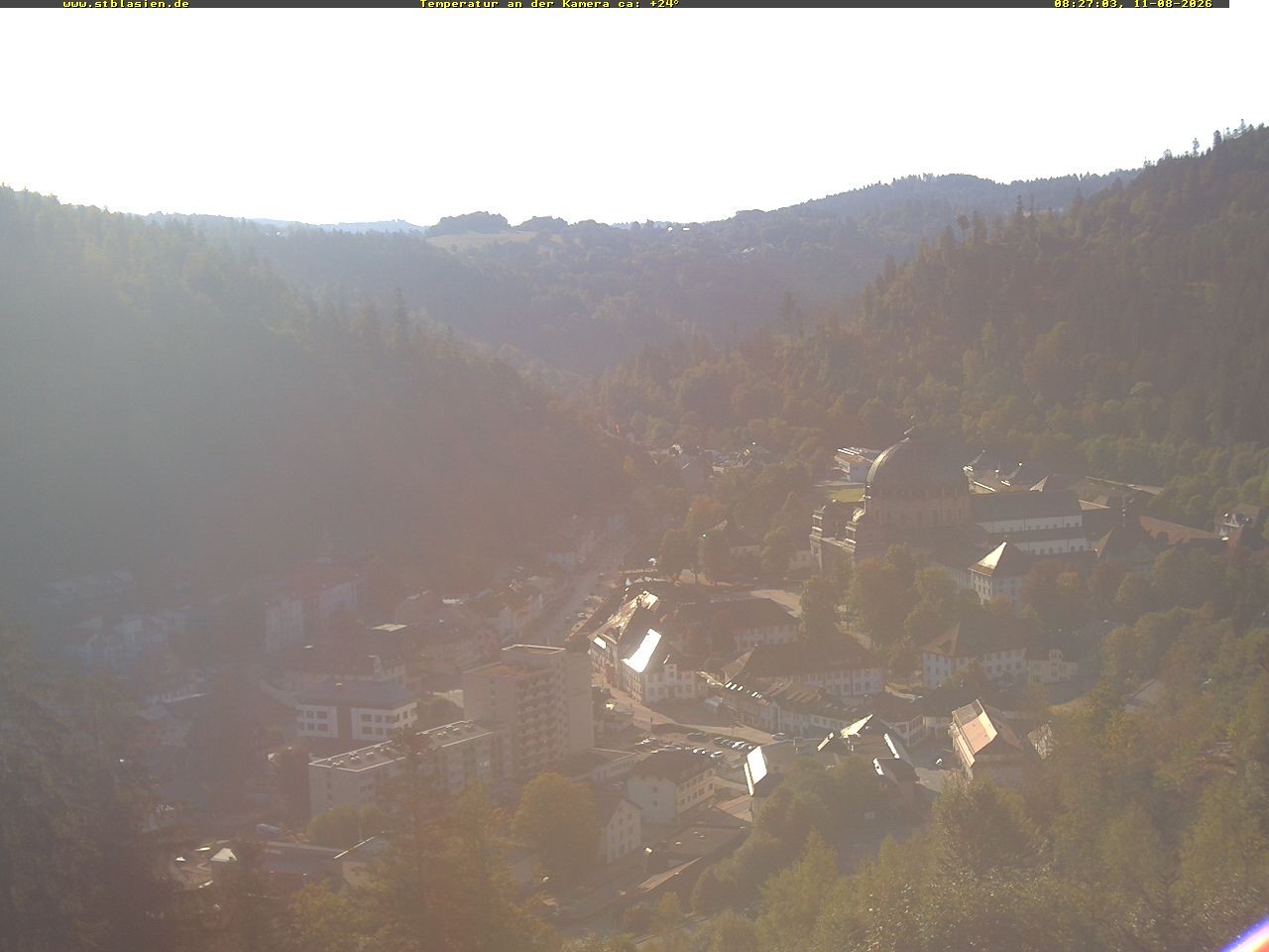 Archiv Foto Webcam Schwarzwald: St. Blasien