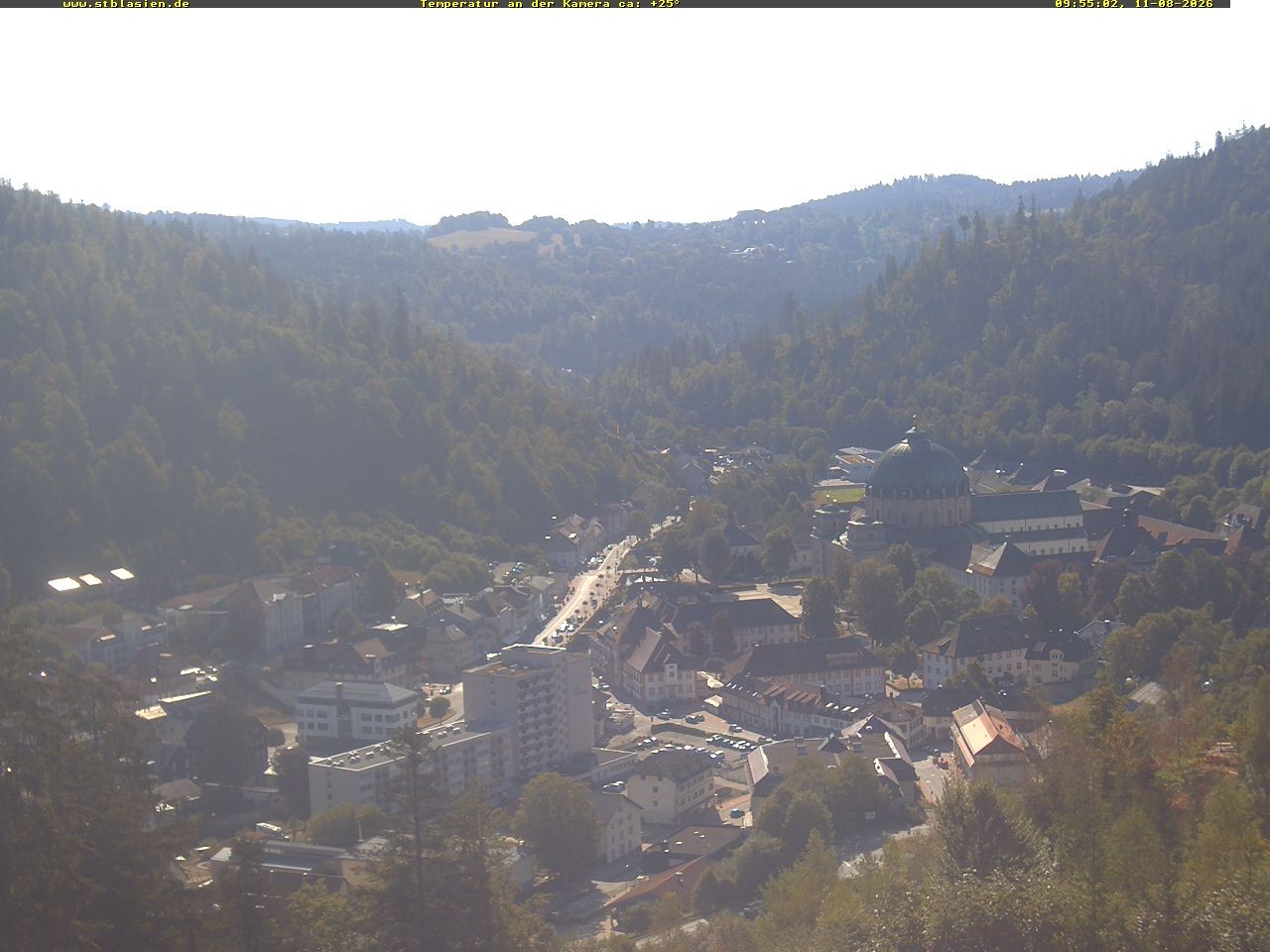 Archiv Foto Webcam Schwarzwald: St. Blasien