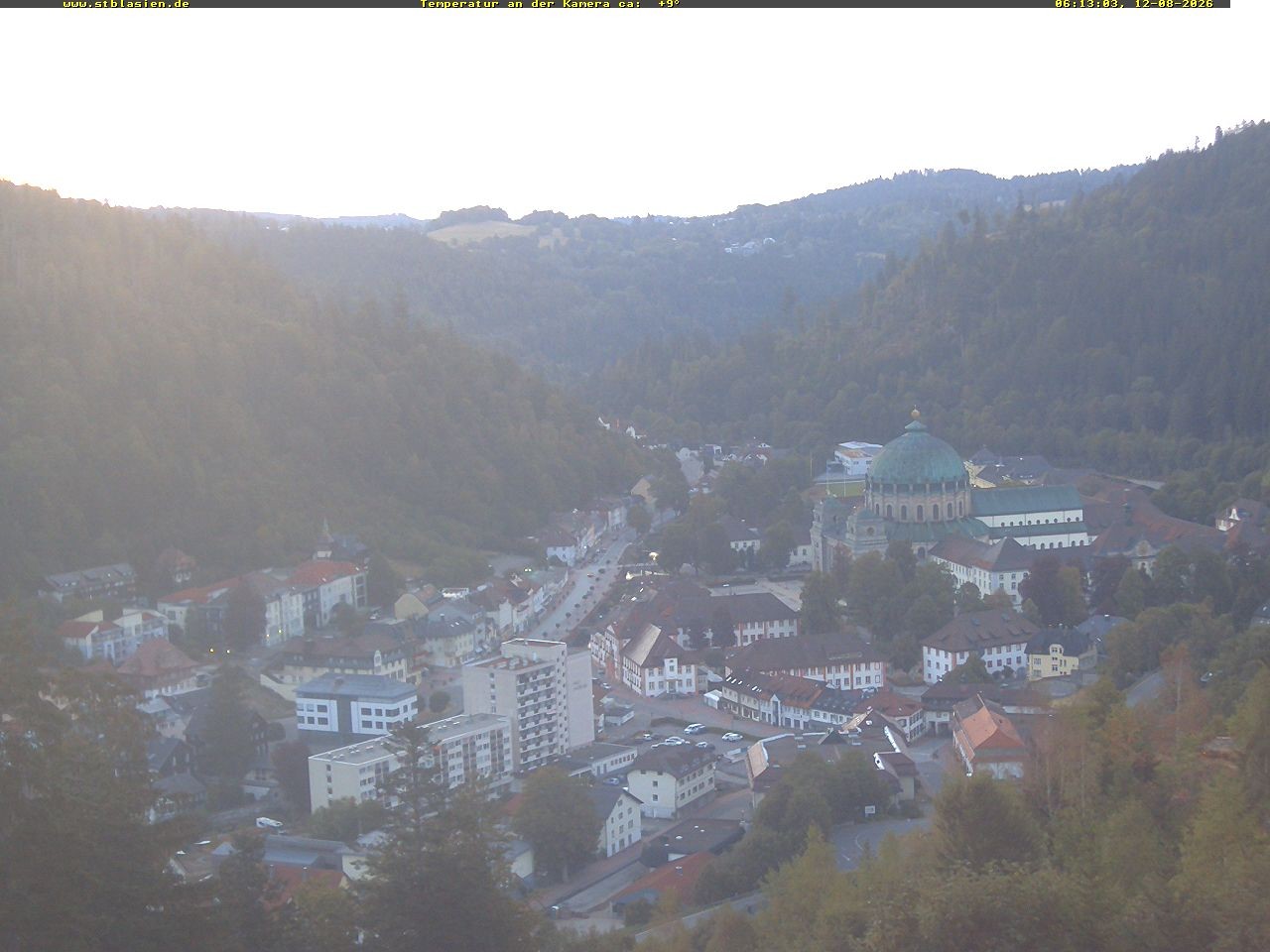 Archiv Foto Webcam Schwarzwald: St. Blasien