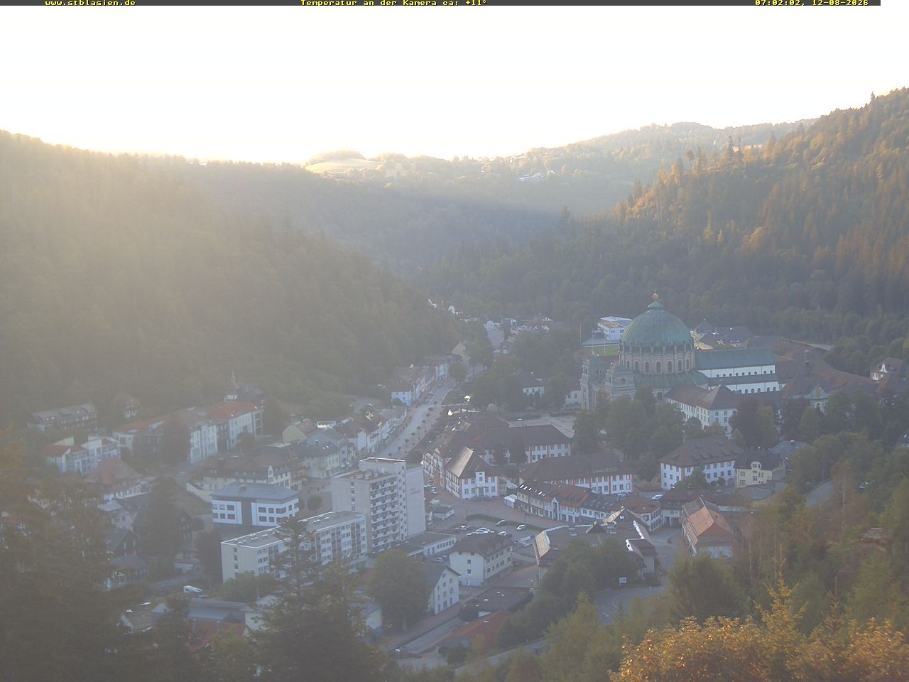 Archiv Foto Webcam Schwarzwald: St. Blasien