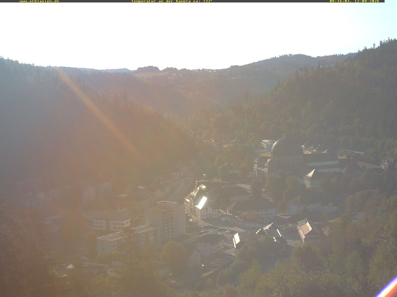 Archiv Foto Webcam Schwarzwald: St. Blasien