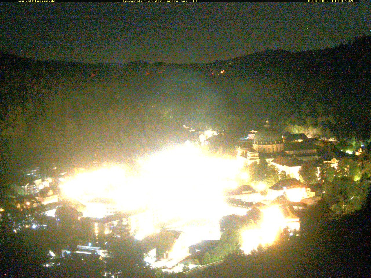 Archiv Foto Webcam Schwarzwald: St. Blasien