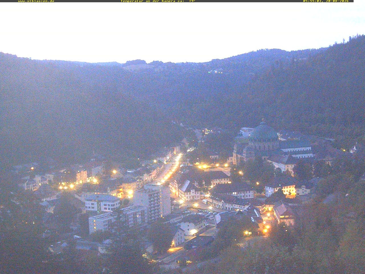 Archiv Foto Webcam Schwarzwald: St. Blasien