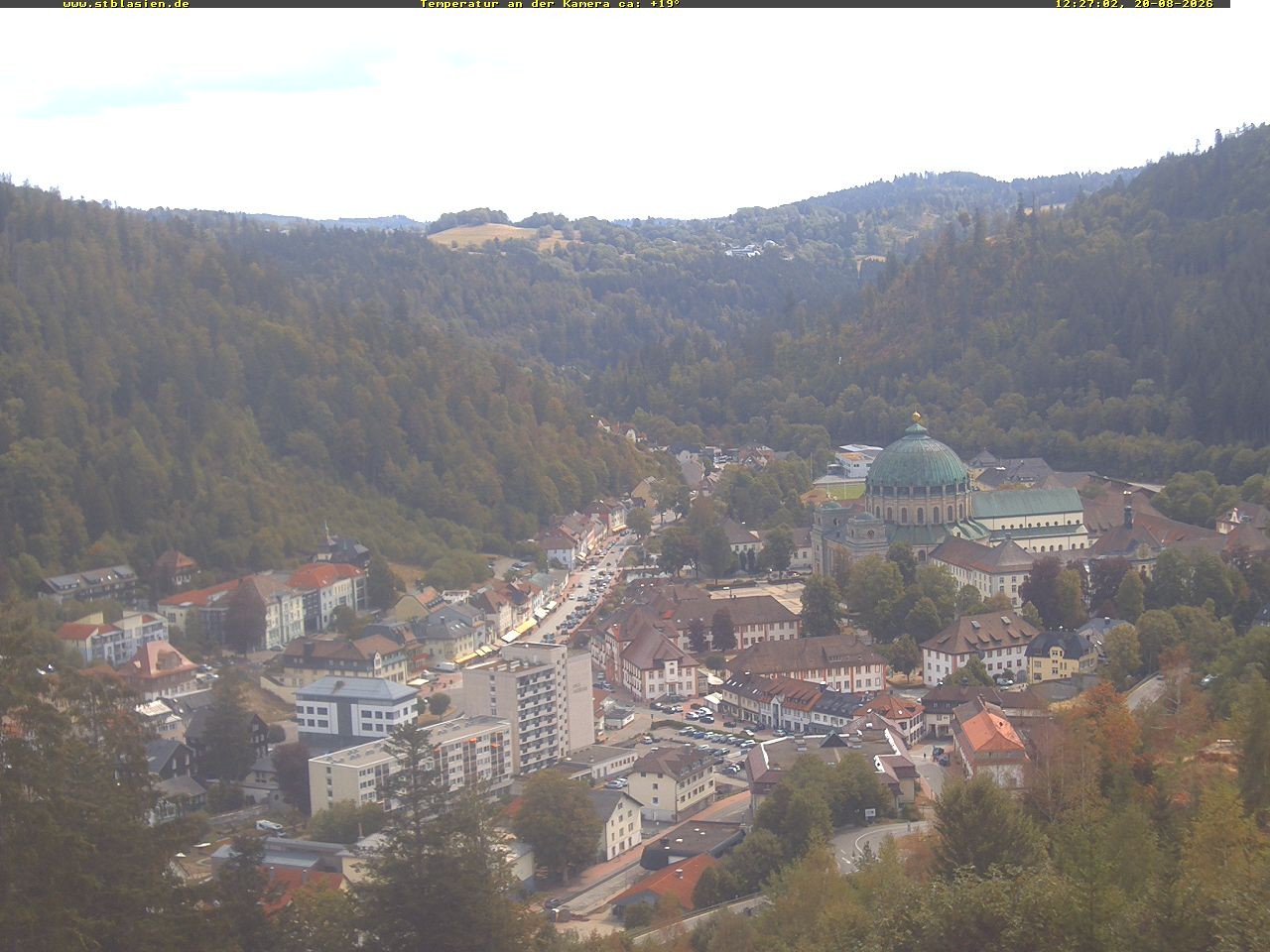 Archiv Foto Webcam Schwarzwald: St. Blasien