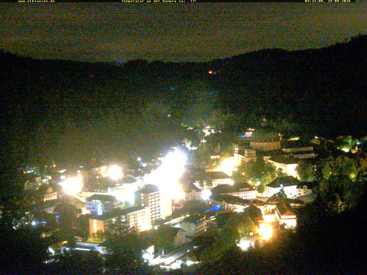 Archiv Foto Webcam Schwarzwald: St. Blasien