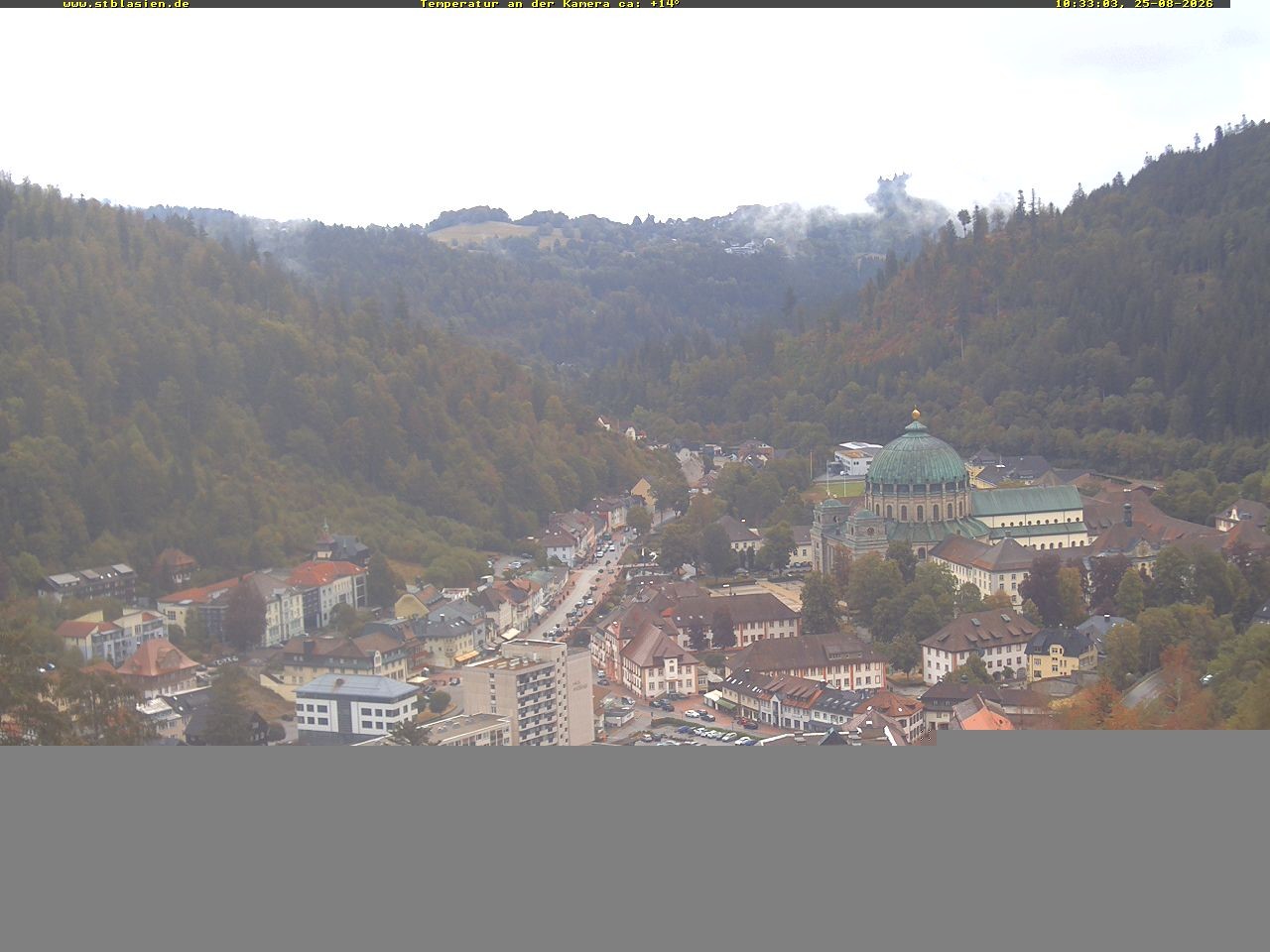 Archiv Foto Webcam Schwarzwald: St. Blasien