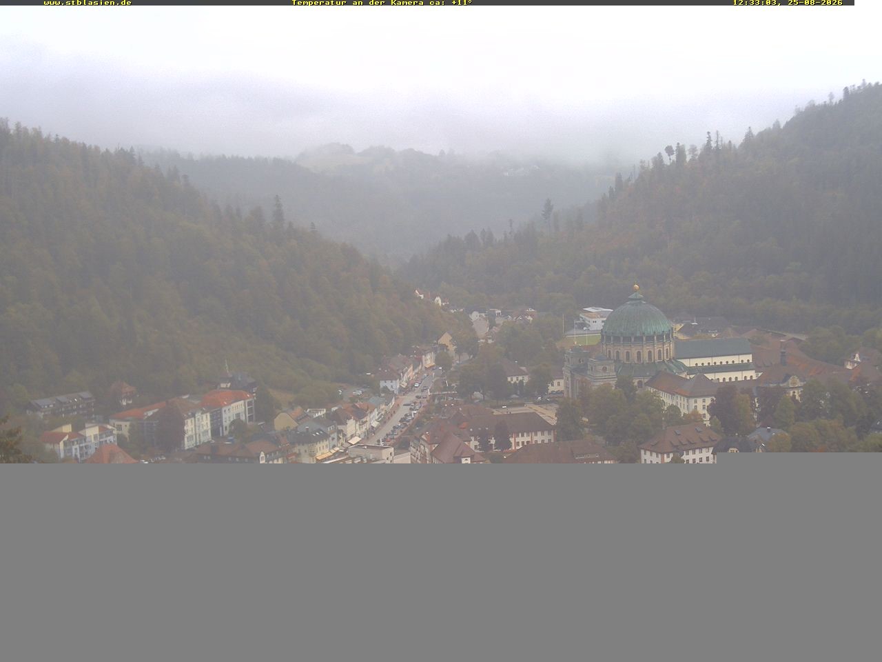 Archiv Foto Webcam Schwarzwald: St. Blasien