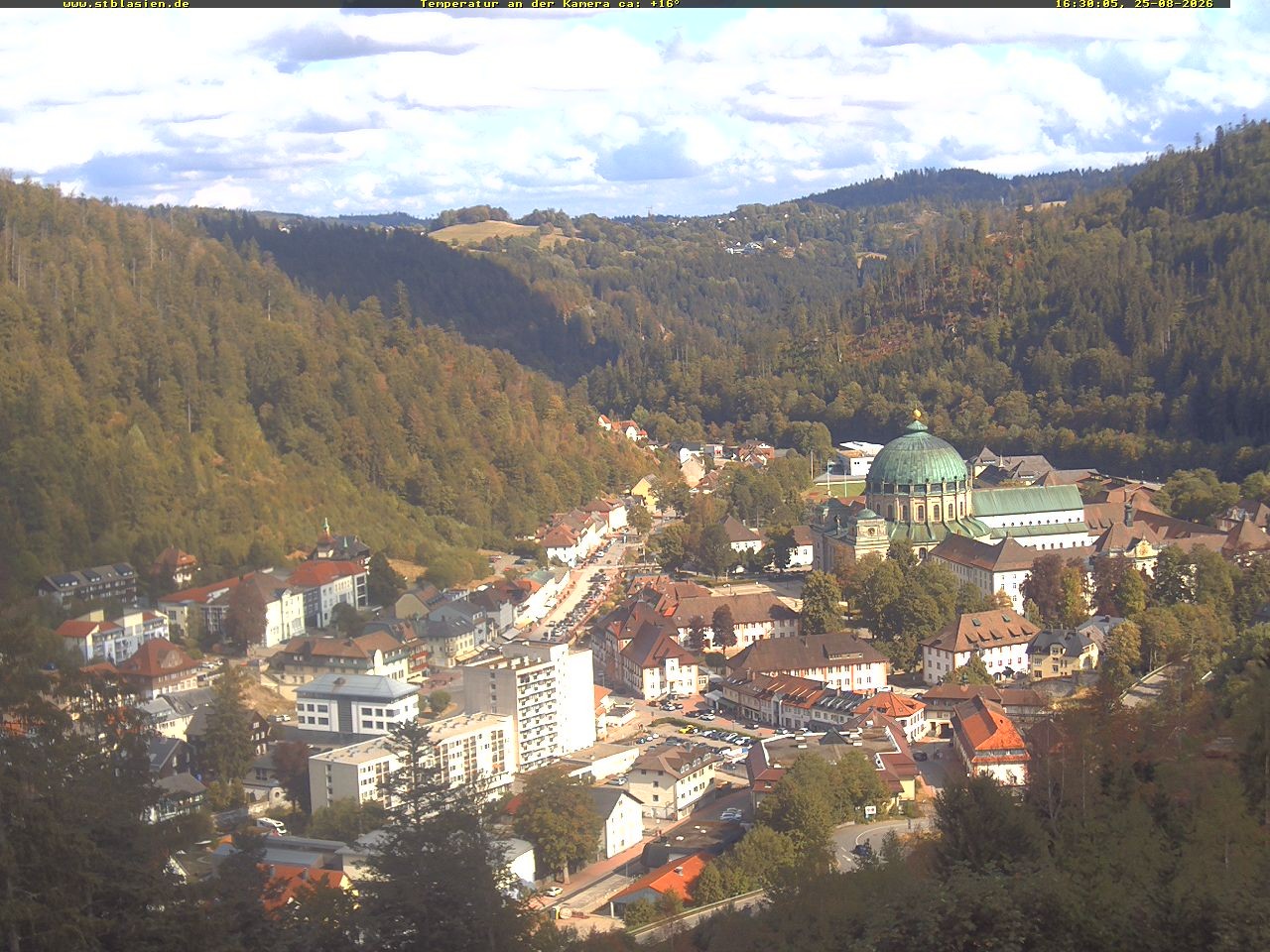 Archiv Foto Webcam Schwarzwald: St. Blasien