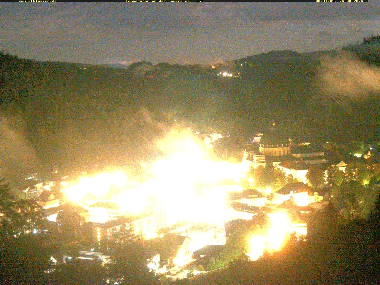 Archiv Foto Webcam Schwarzwald: St. Blasien