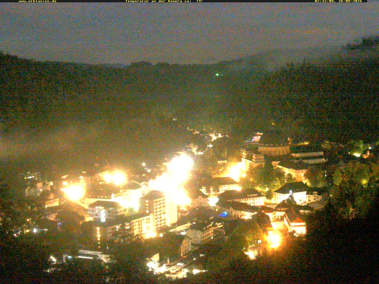 Archiv Foto Webcam Schwarzwald: St. Blasien