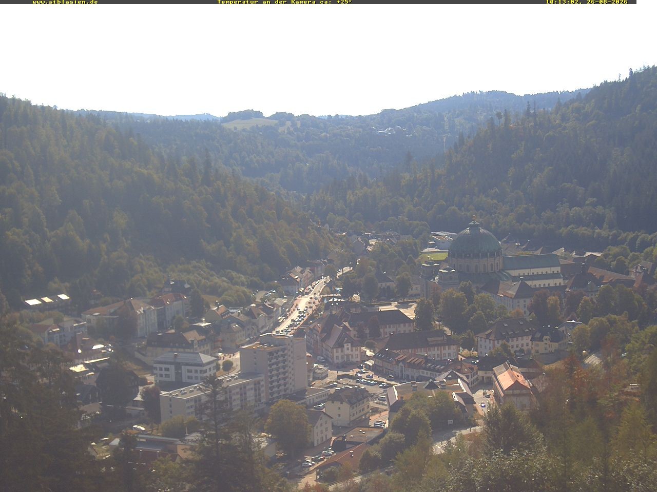 Archiv Foto Webcam Schwarzwald: St. Blasien