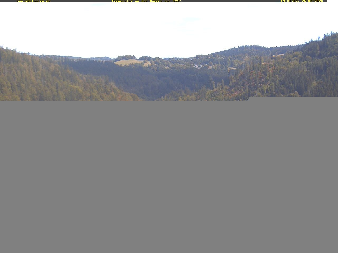 Archiv Foto Webcam Schwarzwald: St. Blasien