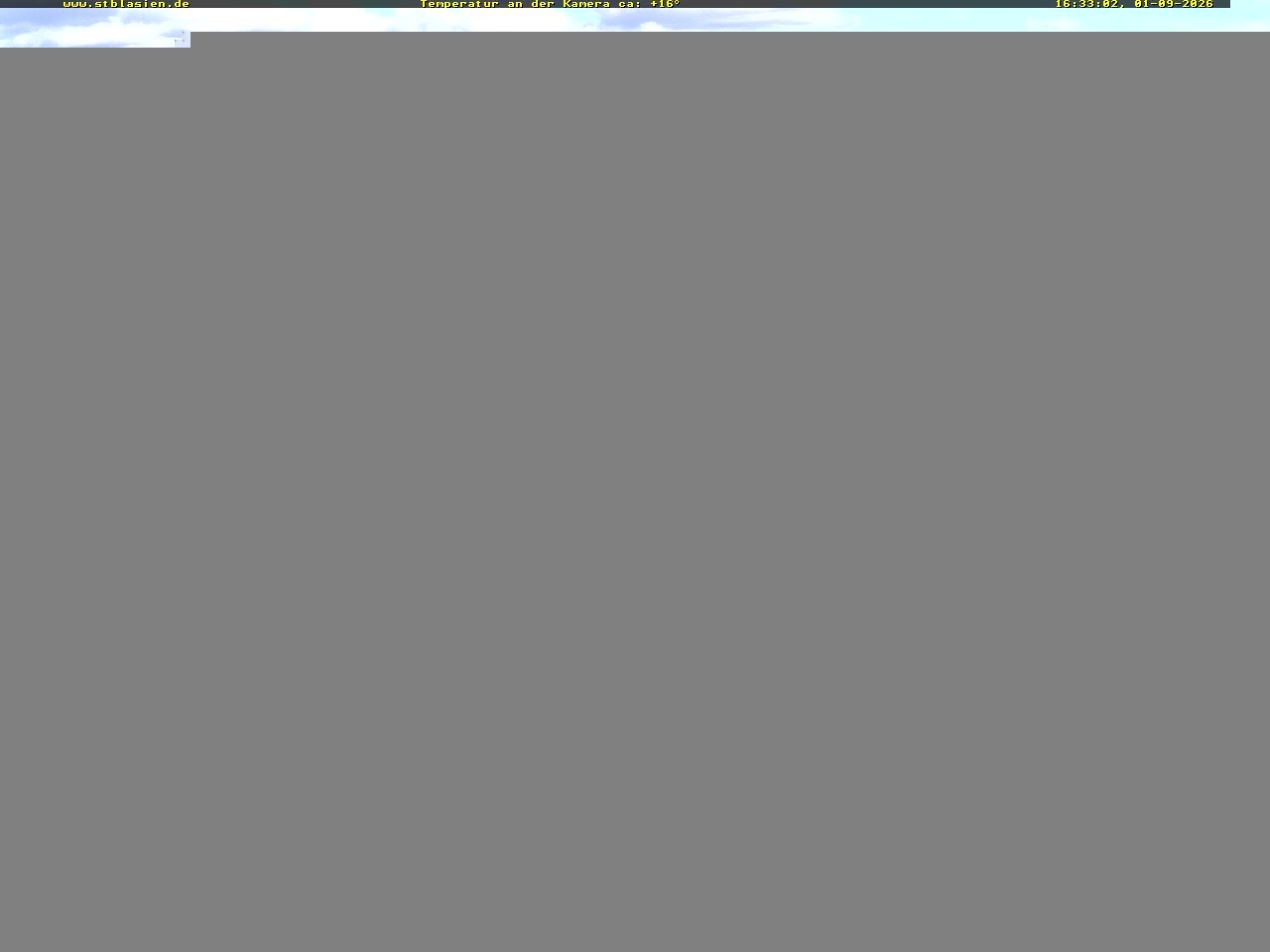 Archived image Webcam Black Forest: St. Blasien
