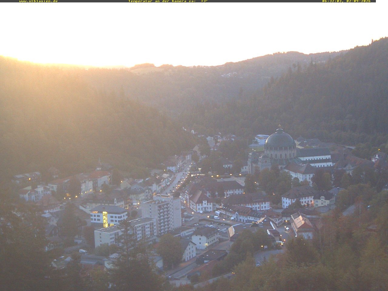 Archiv Foto Webcam Schwarzwald: St. Blasien