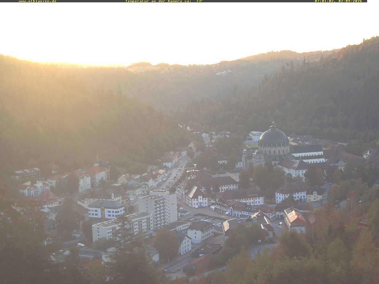 Archiv Foto Webcam Schwarzwald: St. Blasien