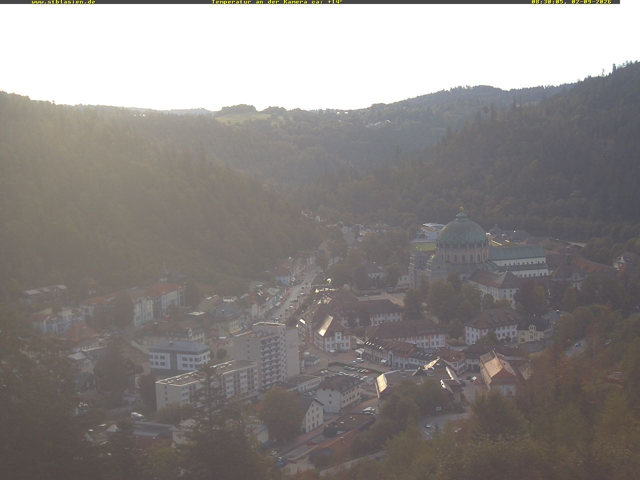 Archiv Foto Webcam Schwarzwald: St. Blasien