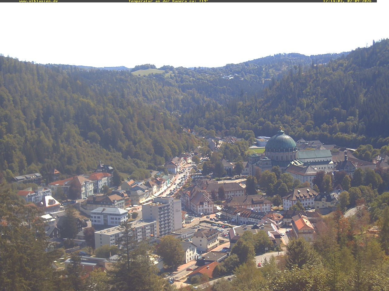 Archiv Foto Webcam Schwarzwald: St. Blasien