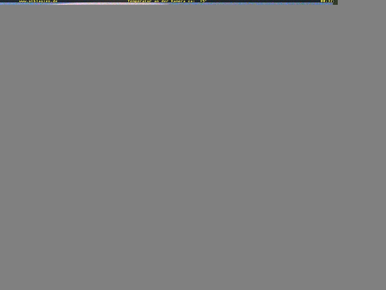 Archived image Webcam Black Forest: St. Blasien