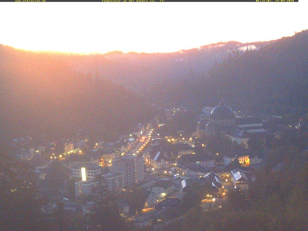 Archiv Foto Webcam Schwarzwald: St. Blasien