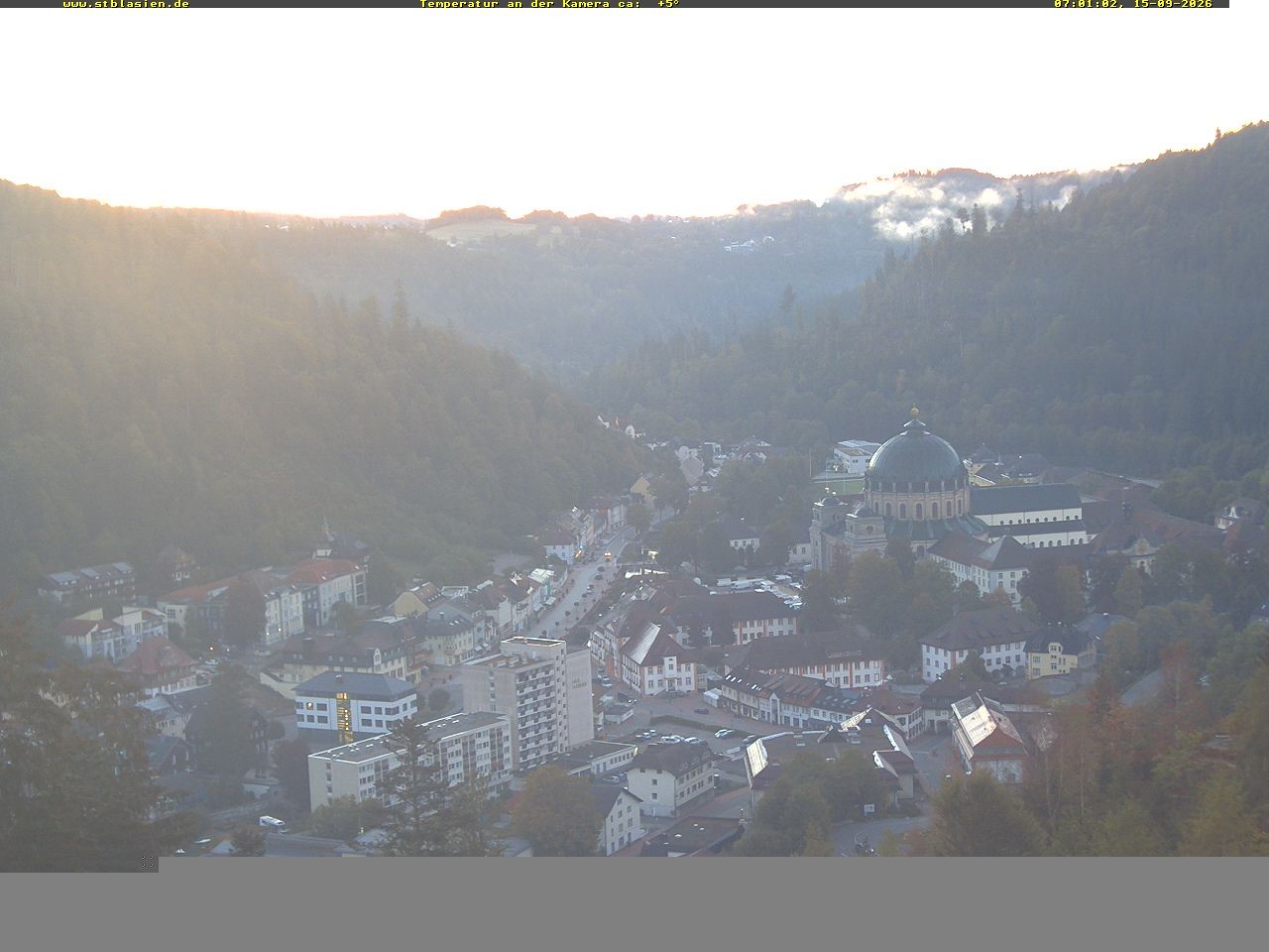 Archiv Foto Webcam Schwarzwald: St. Blasien