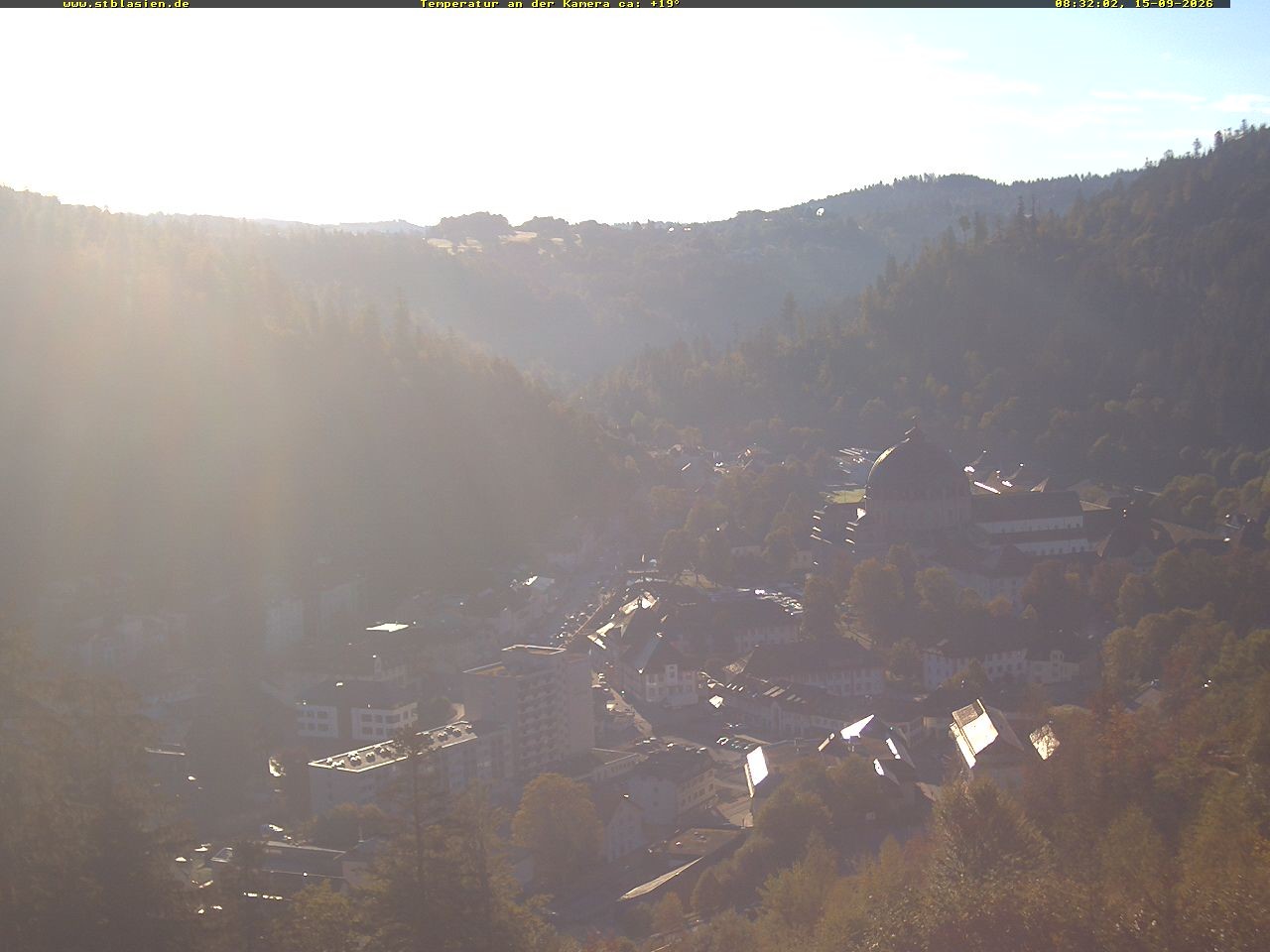 Archiv Foto Webcam Schwarzwald: St. Blasien