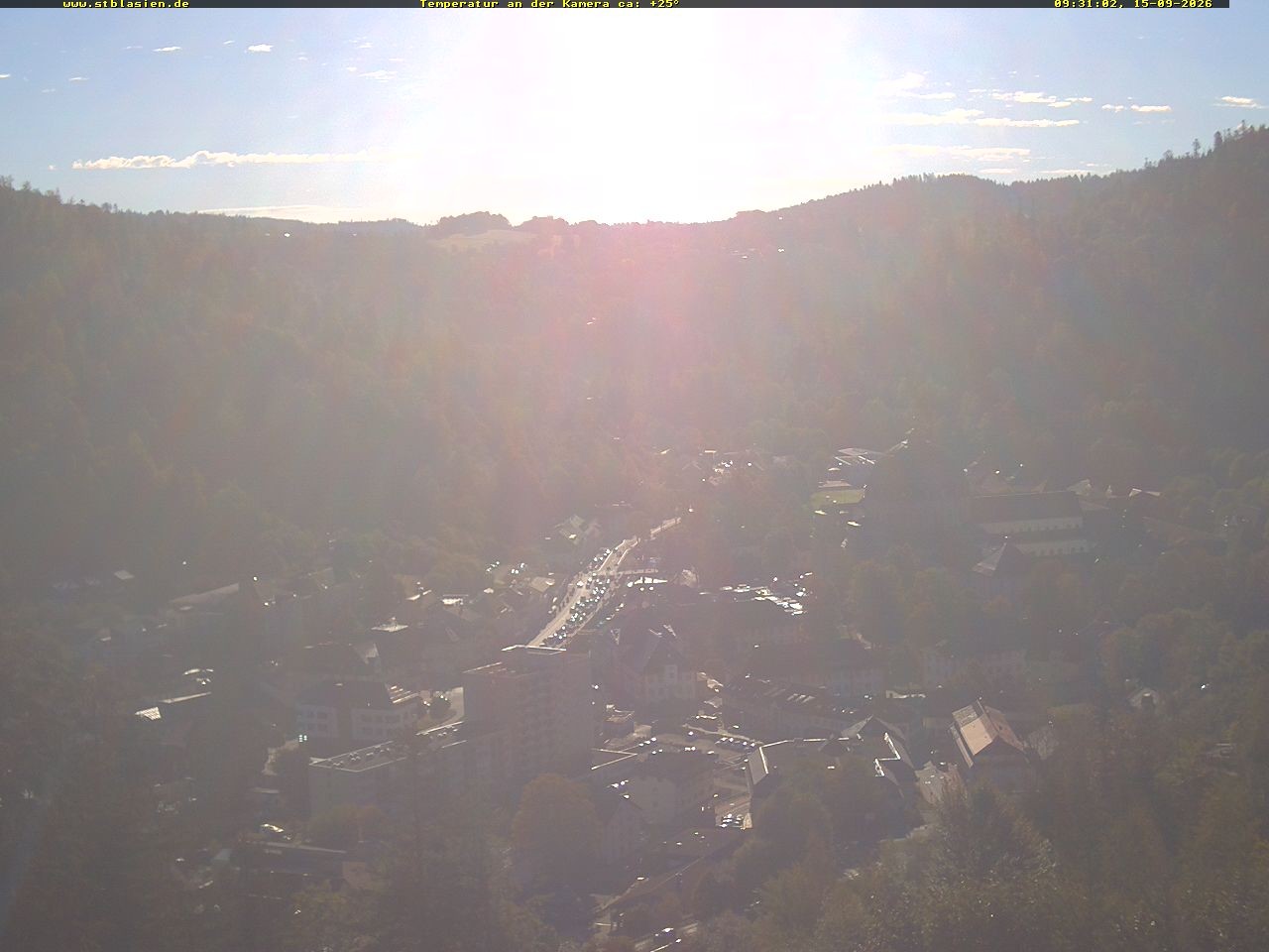 Archiv Foto Webcam Schwarzwald: St. Blasien