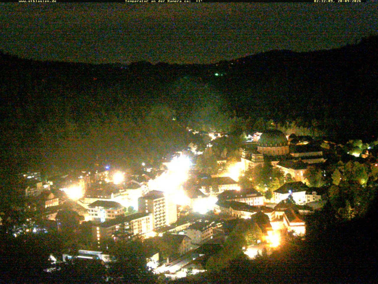 Archiv Foto Webcam Schwarzwald: St. Blasien