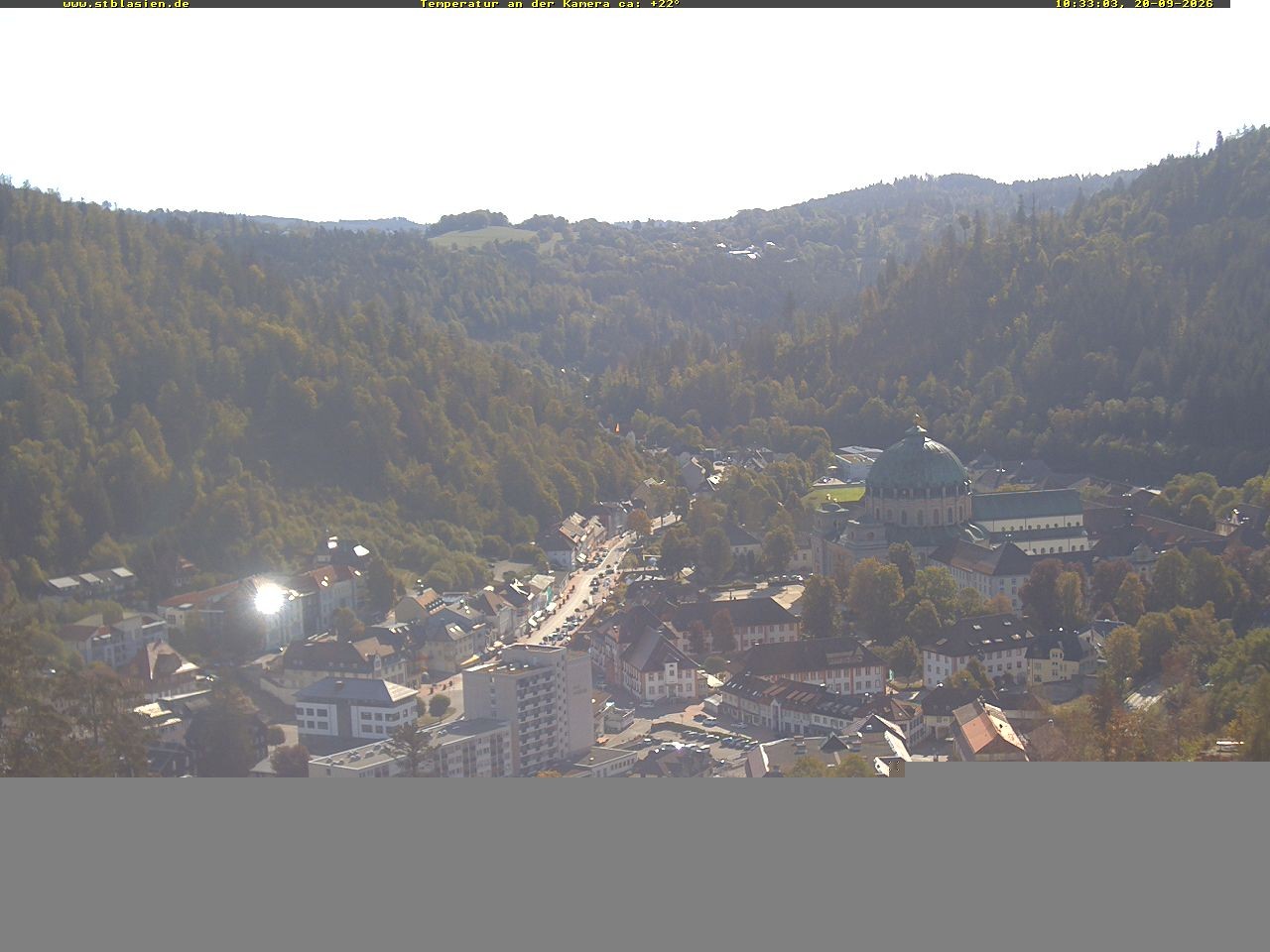 Archiv Foto Webcam Schwarzwald: St. Blasien