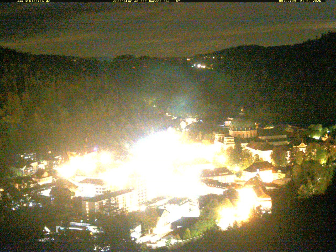 Archiv Foto Webcam Schwarzwald: St. Blasien