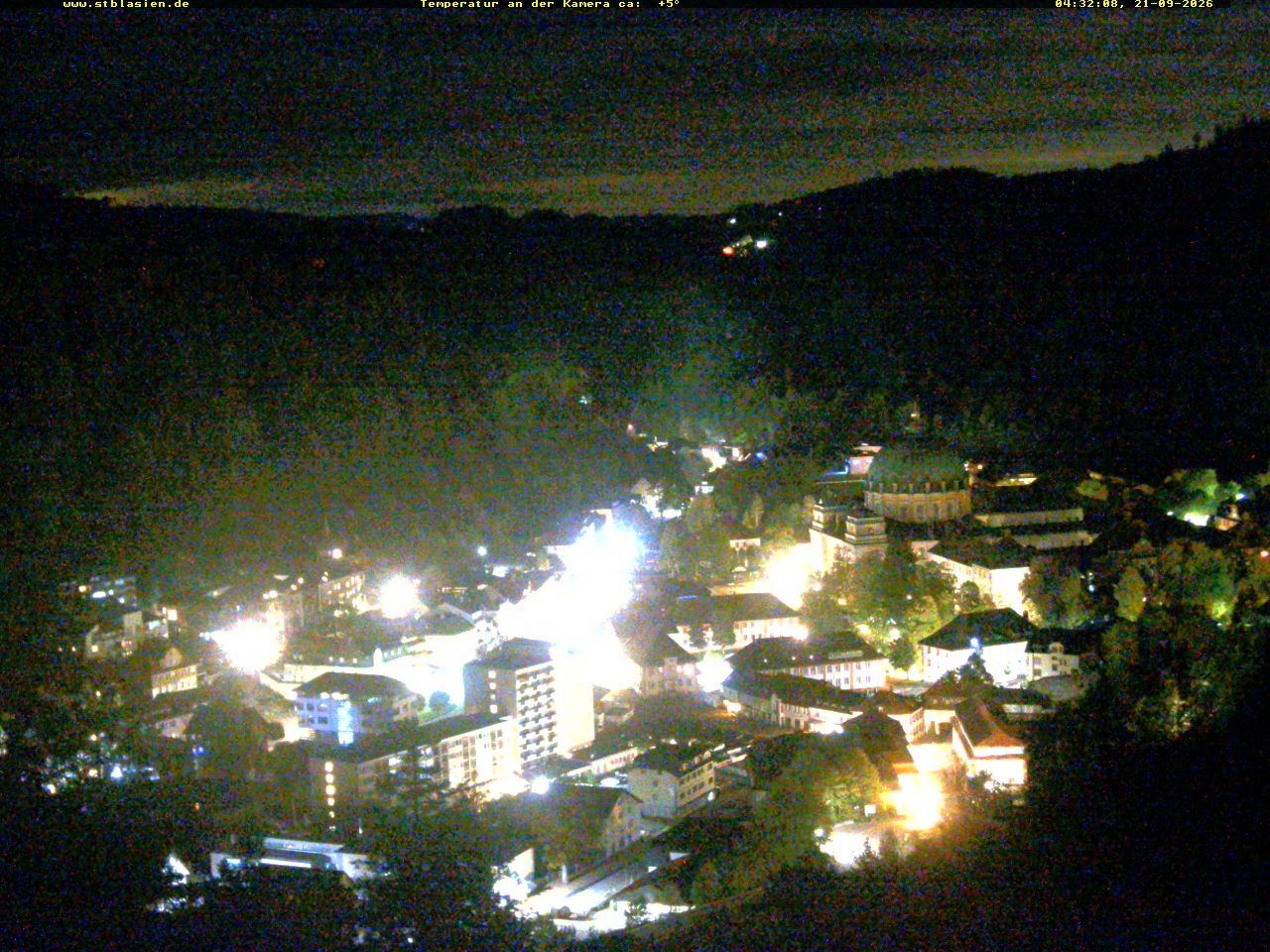 Archiv Foto Webcam Schwarzwald: St. Blasien